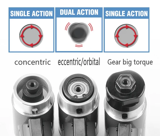Промышленная ранг качества 2 дюйма 3 воздушный Эксцентриковая шлифовальная
