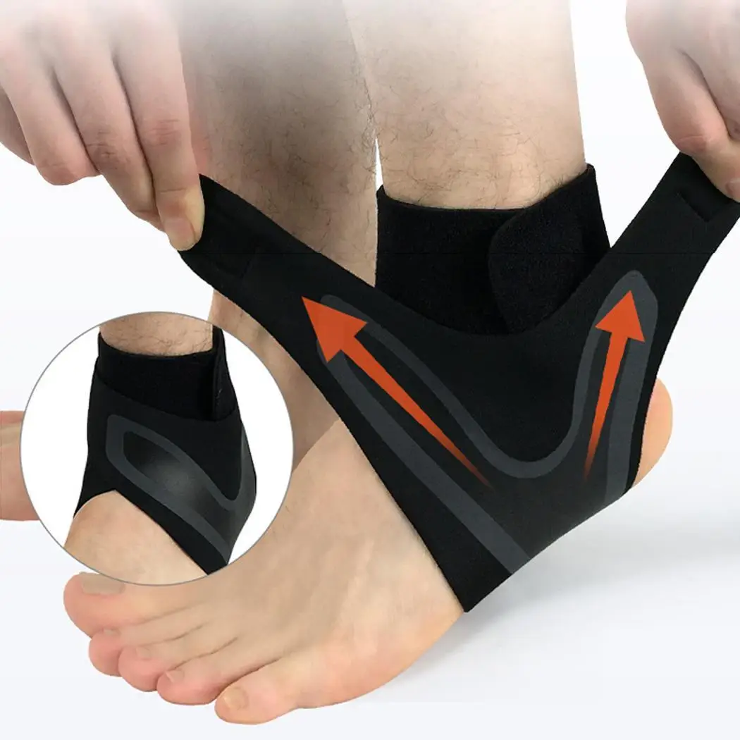 Общая Защитная повязка на лодыжку фиксирующая поддержка лодыжки | Спорт и