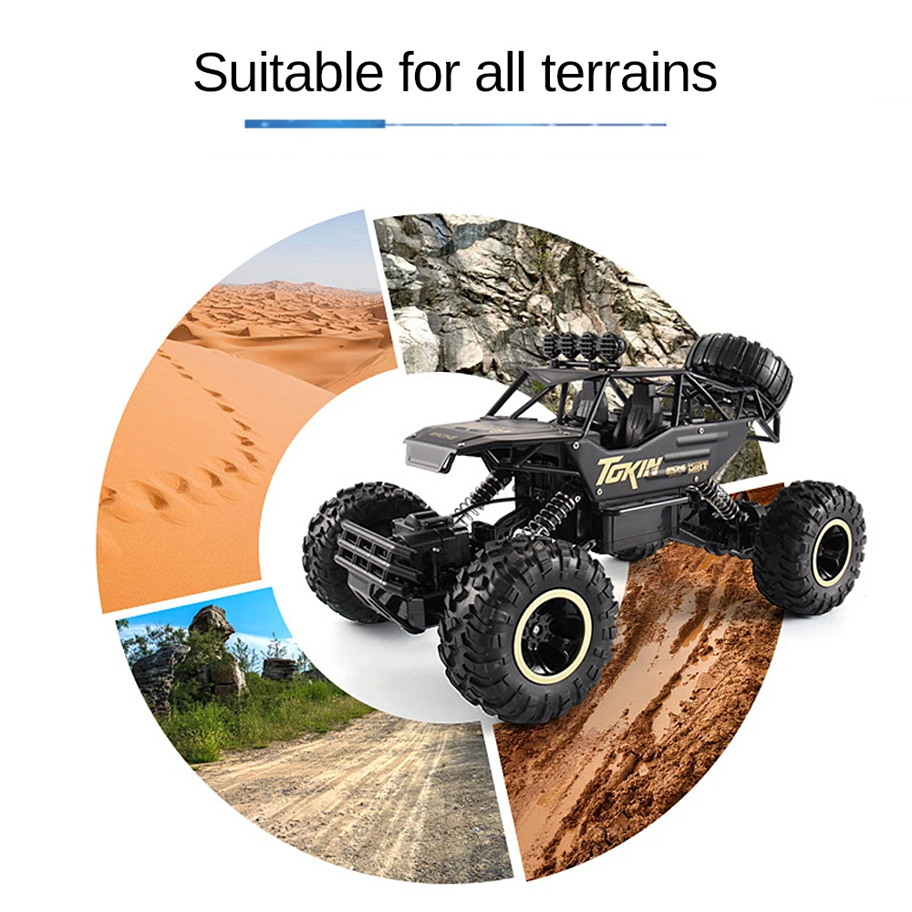 RC автомобиль 1/12 4WD рок сканеры двойные двигатели для вождения автомобиля Bigfoot автомобиль дистанционного управления модель автомобиля игрушки для детей мальчиков