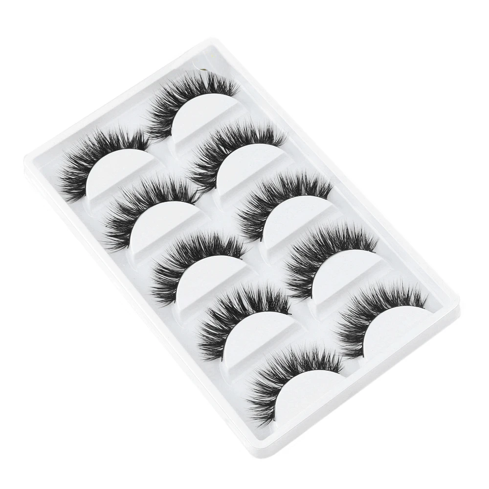 5 пар накладные ресницы из натуральной норки для женщин|fake eyelashes|long eyelasheseyelashes 3d |
