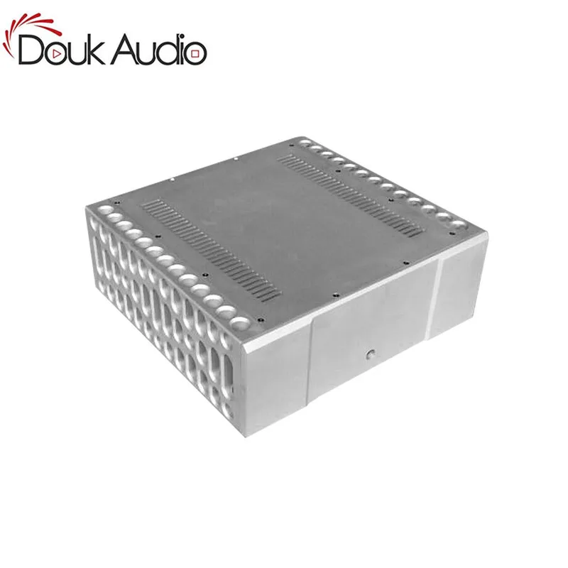 Hi-End Смелый стиль CNC алюминиевый корпус усилитель мощности Корпус DIY чехол