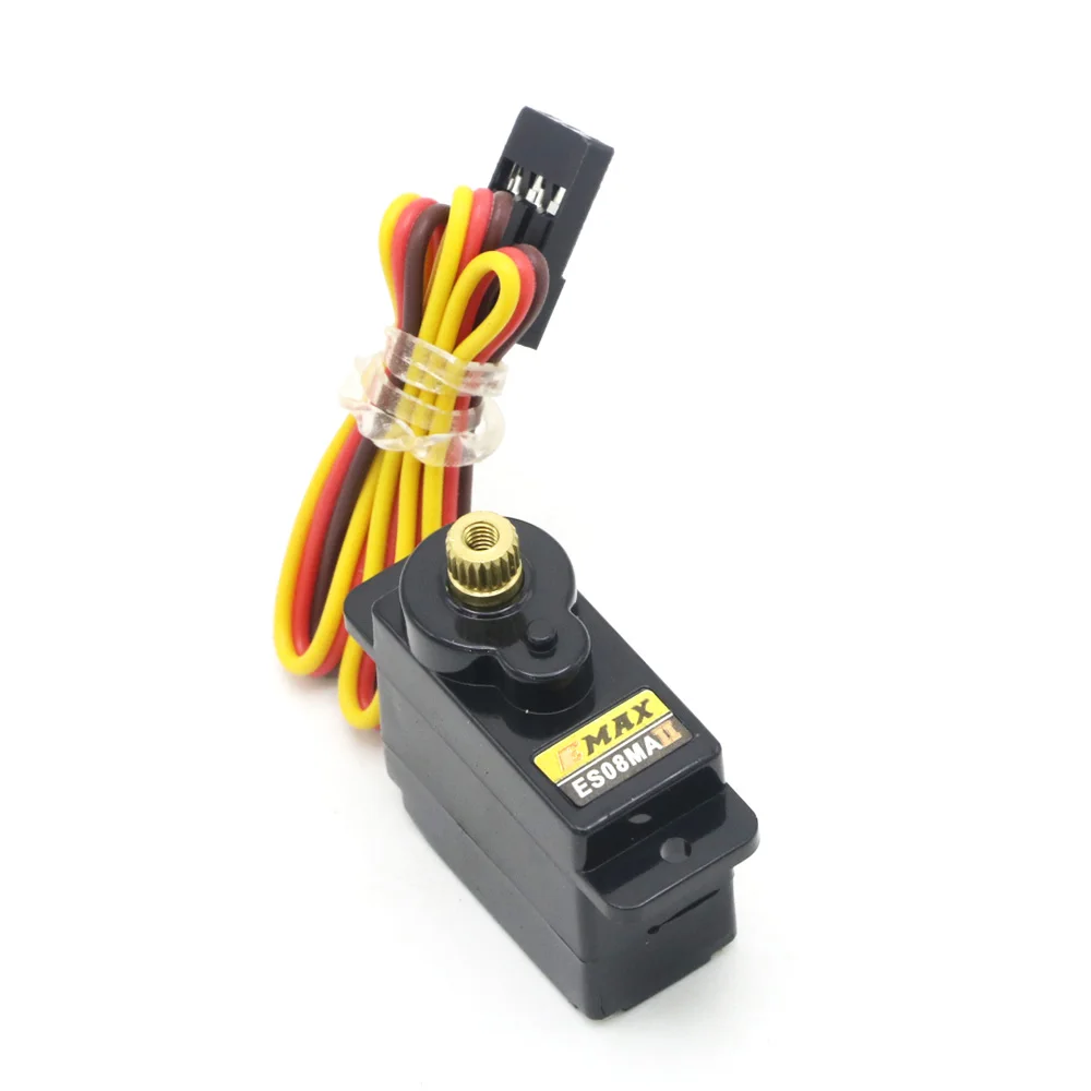EMAX ES08MA II Mini Metal Gear Analog Servo 12g/ 2.0kg/ 0.12 Sec Mg90S For RC Car Truck Crawler Accessorie | Игрушки и хобби