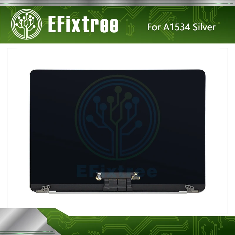 Efixtree серебро для Apple Macbook Retina 12 &quotA1534 2015 2016 2017 светодиодный экран ЖК-дисплей с