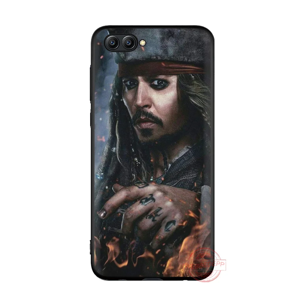 WEBBEDEPP капитан Джек чехол для телефона из ТПУ с принтом Honor 6A 7A 2 ГБ/3 ГБ Pro 7C 7X 8X 8C 9 10