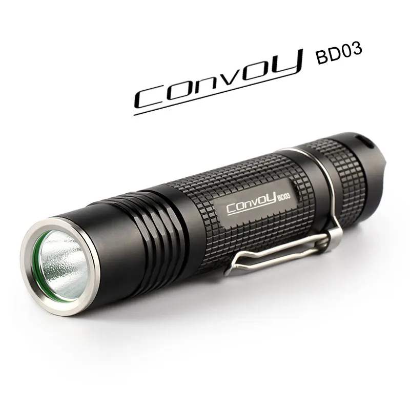 Конвой BD03 Cree XM U2 1000lm светодиодная вспышка светильник белый светодиодный 18650