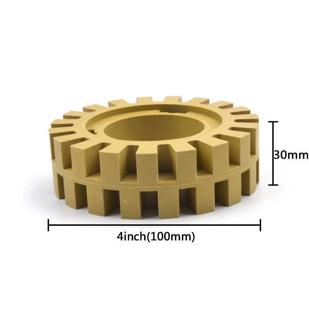 4 дюймовые (100 мм) наклейки для удаления ластика колеса похожие на 3M деколь