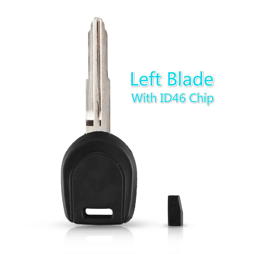 Left Blade KEYYOU транспондер Автомобильный ключ чехол для Mitsubishi Lancer Shogun Pajero Montero L200 Triton ID46 PCF7936 чип левый/правый клинок - Количество кнопок: Left Blade
