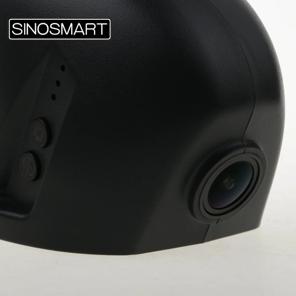 SINOSMART Novatek 96672 автомобильный Wifi DVR камера для гольфа 7 Golf SPORTSVAN управление через