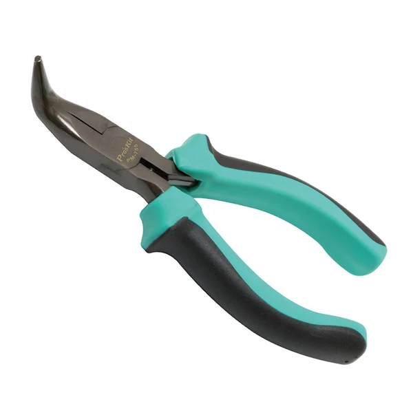 

Alicate Hot Sale Ferramentas Manuais Sale New Proskit Tweezers 2 Pcs/lot _bent Nose Plier Nipper Pliers Hand Tool 135mm