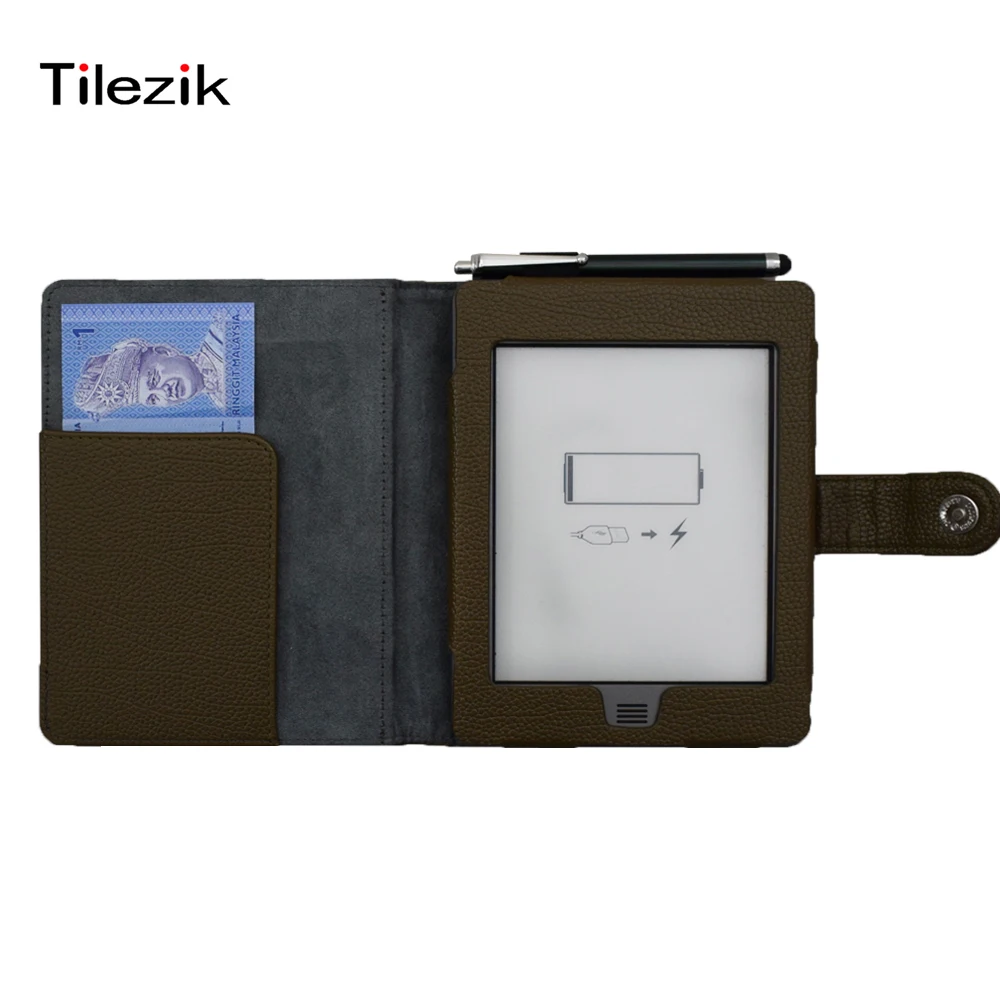 Для Kindle Touch (2012 старая модель) d01200 Книга Флип Folio чехол-Обложка книги для 2011 чтения