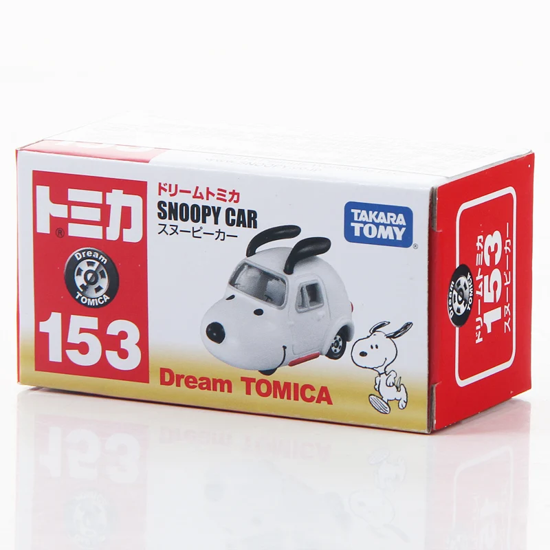 Takara Tomy Tomica Snoopy автомобиль металлический литой под давлением модель автомобиля