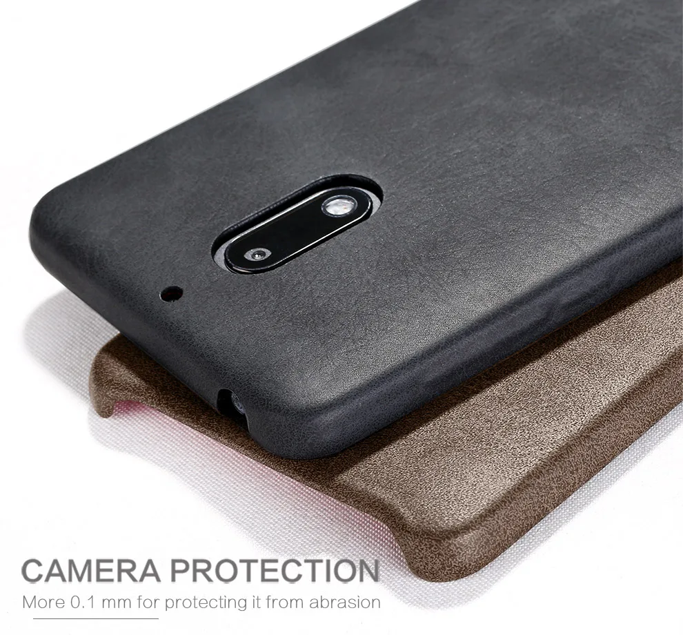 Для Nokia 6 Чехол X-Level винтажный кожаный чехол для телефона Capa Ультра Тонкий