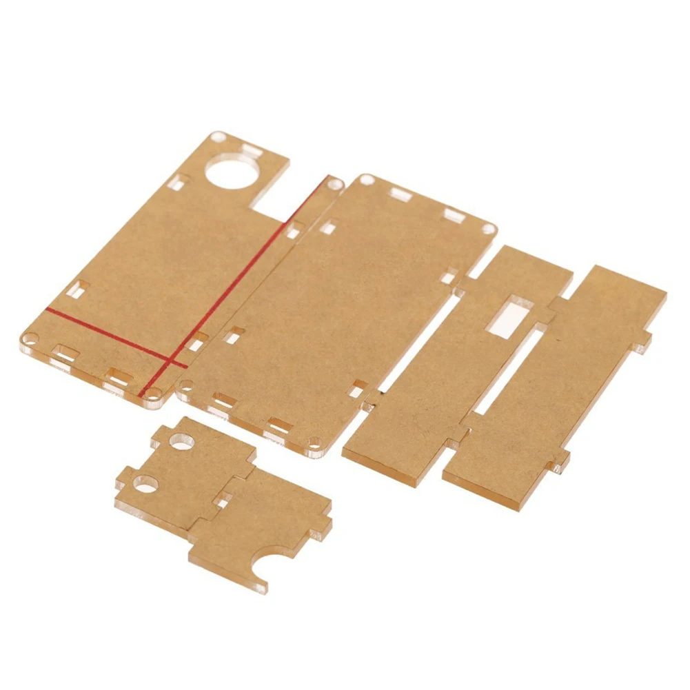 DIY светодиодный набор электронных часов микроконтроллер цифровые часы-трубка с