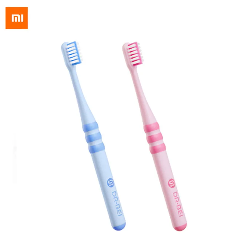 

In Stock 2pc/set Xiaomi Doctor B Kid Food Grade Material Imported Soft Brush for 6-12 Year old Children best gift