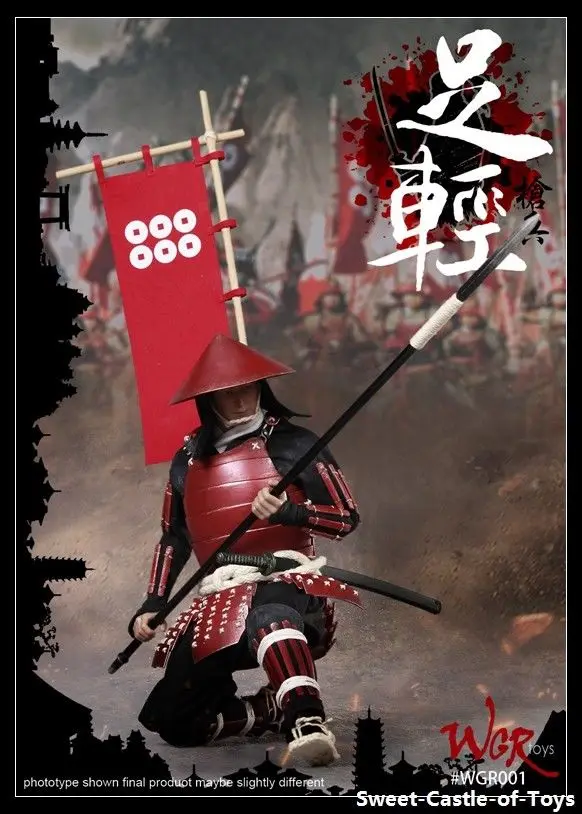 1/6 WGRtoys Action Figure Japanese Ancient Spear Army Yari Ashigaru WGR001 | Игрушки и хобби