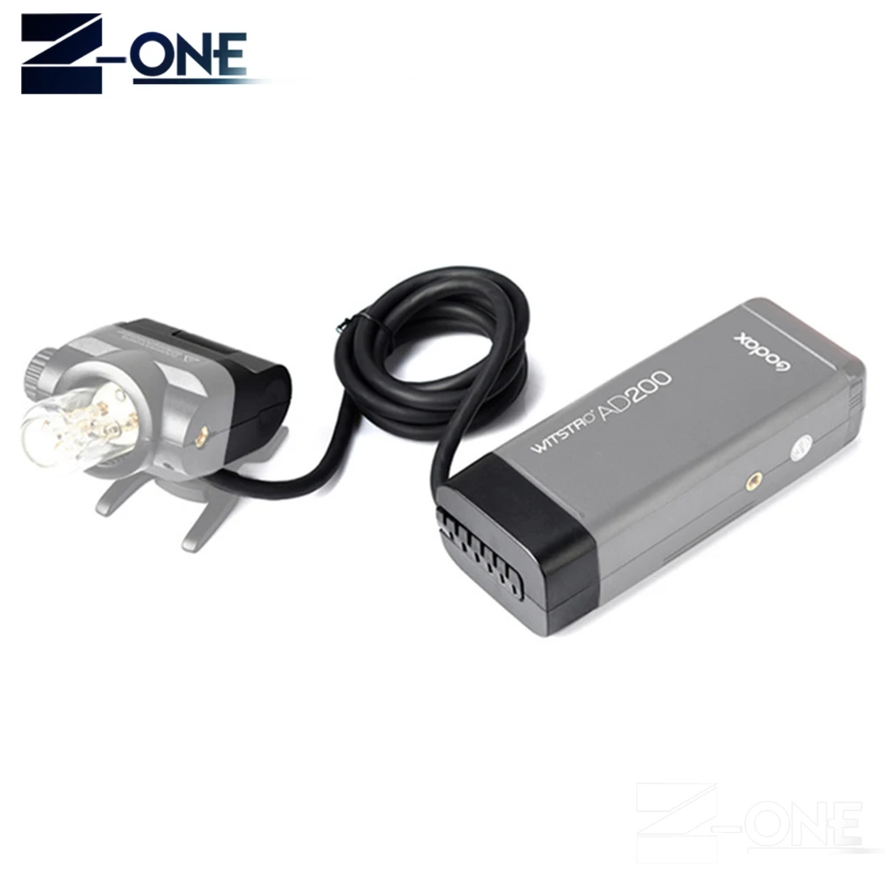 Godox EC200 удлинительная головка Горячий башмак Дистанционное разделение вспышка 1 85