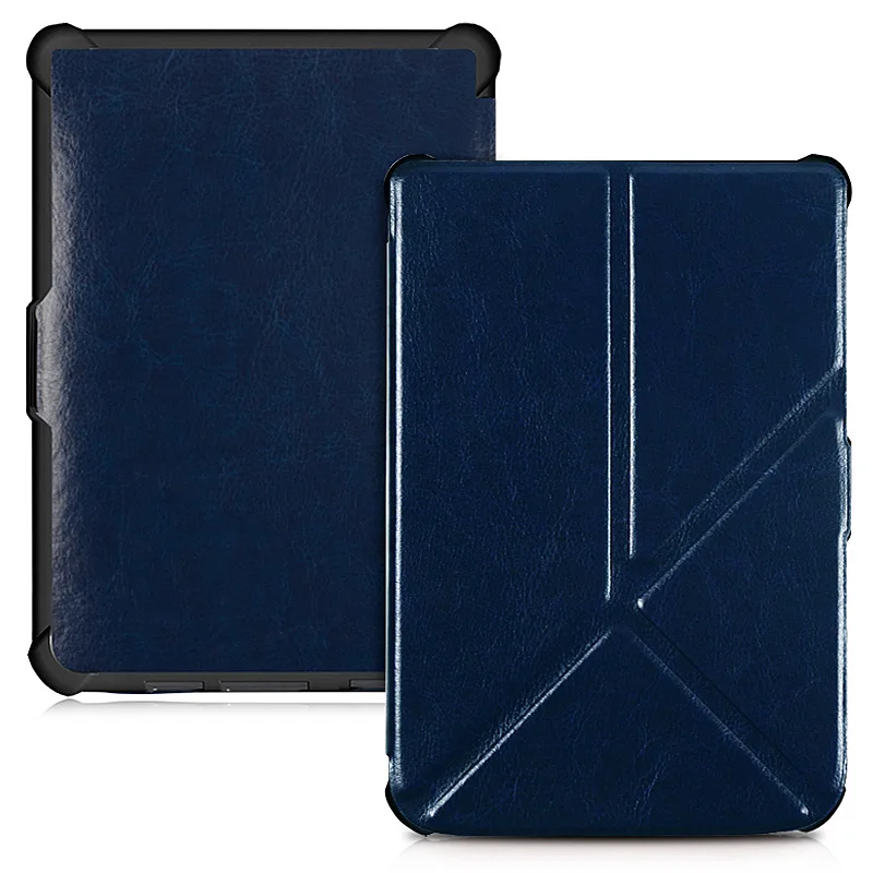 BOZHUORUI smart cover Чехол для Pocketbook 616 627 632 электронных книг, touch Lux 4/одноцветное Lux 2/Touch HD 3 раскладной стенд PU кожаный чехол
