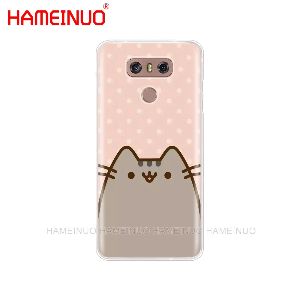 HAMEINUO Милый Забавный чехол с кошками для телефона LG G7 Q6 G6 MINI G5 K10 K4 K8 X POWER 2 V20 V30