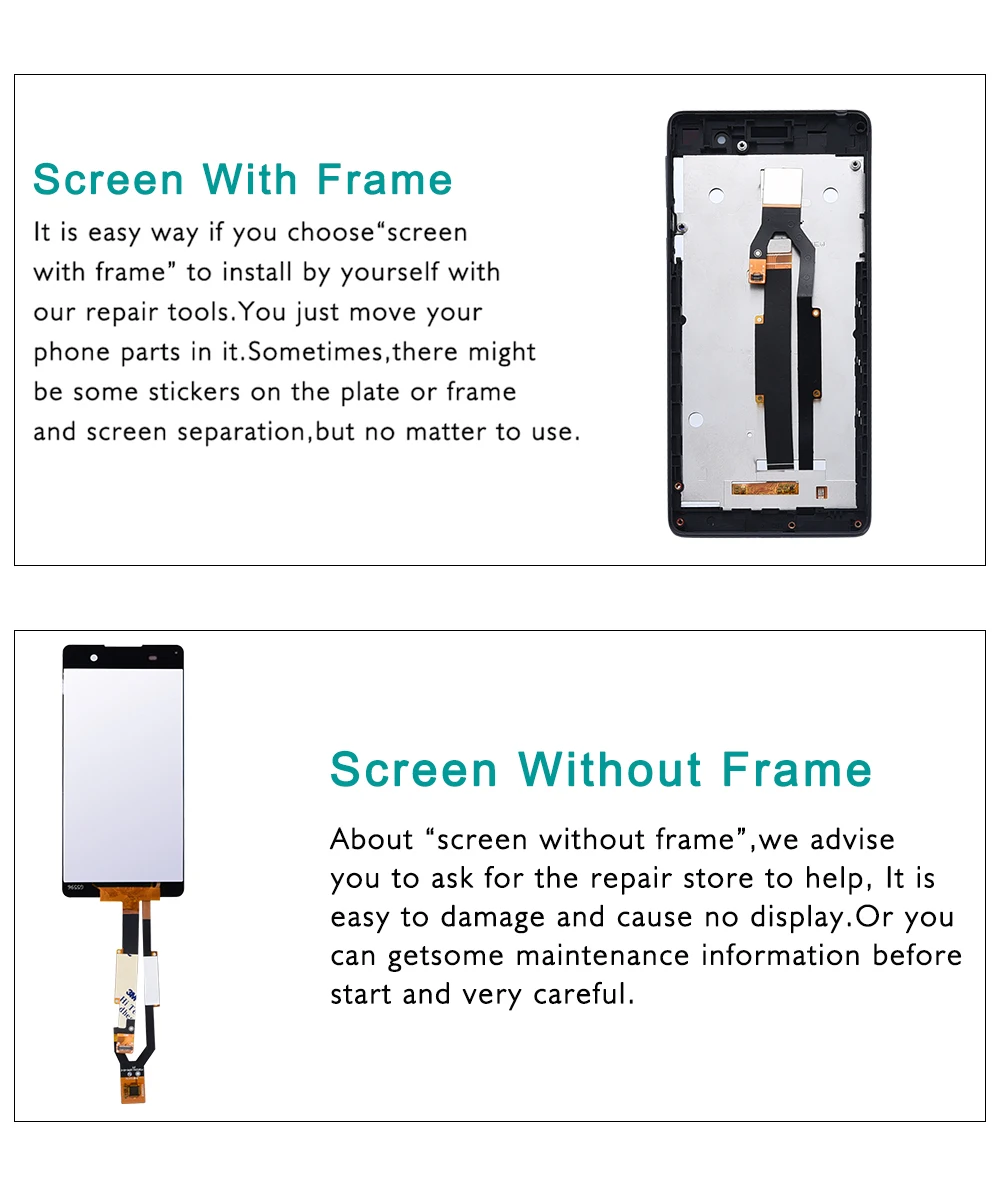 ЖК-дисплей для SONY Xperia E5, сенсорный экран, дигитайзер, Замена для SONY Xperia E5 lcd F3311 F3313