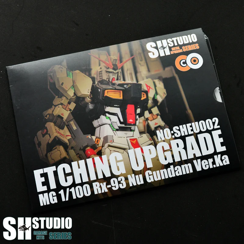 

SH STUDIO MG 1/100 Ver.KA NU Card Cow Gundam Special Metal Etching Sheet Action Diagram Model Detail Modification Repair