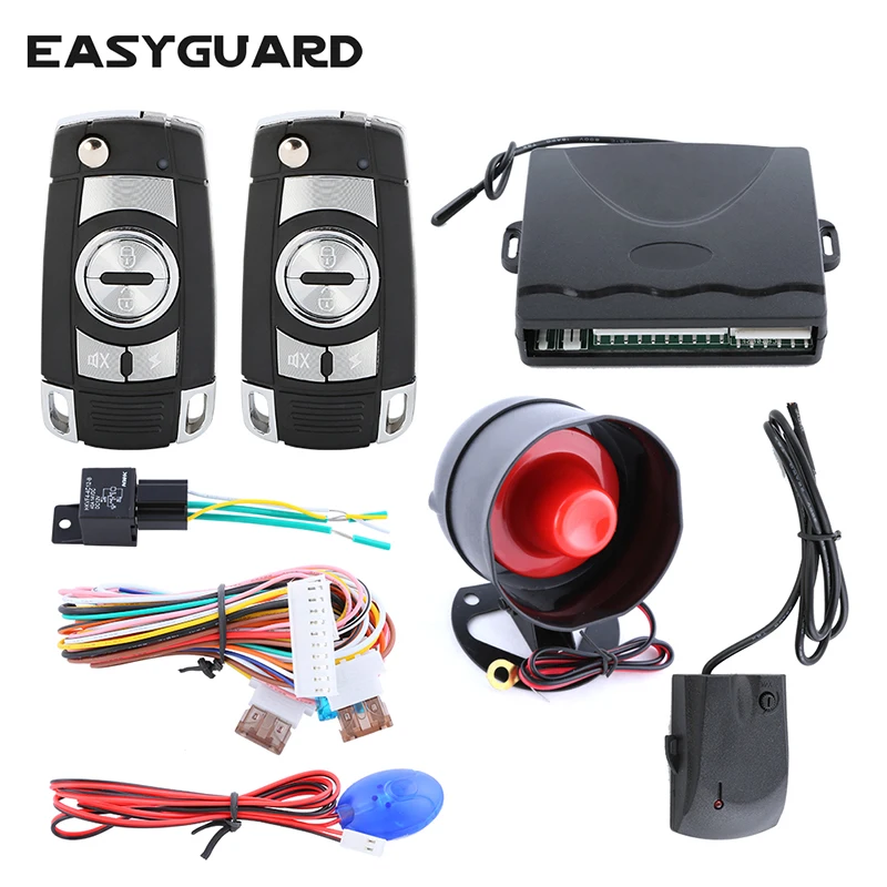 Система односторонней автомобильной сигнализации EASYGUARD БЕСКЛЮЧЕВОЙ Центральный