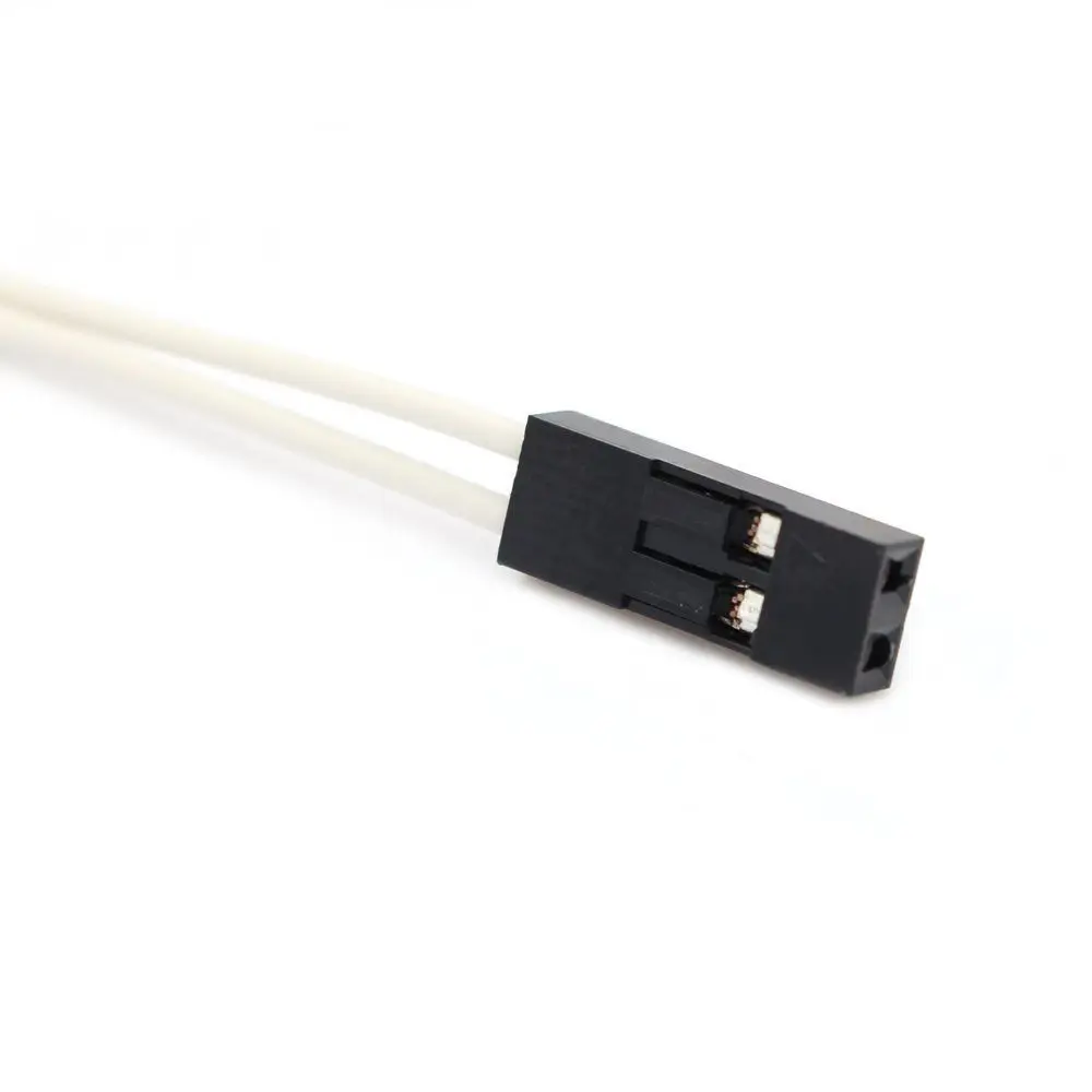 12V 24V 30 40W 6x20 нагреватель картриджа+ 100K NTC 3950 термистор с 2pin женской головкой и кабелем длиной 1 м для 3D-принтера Reprap