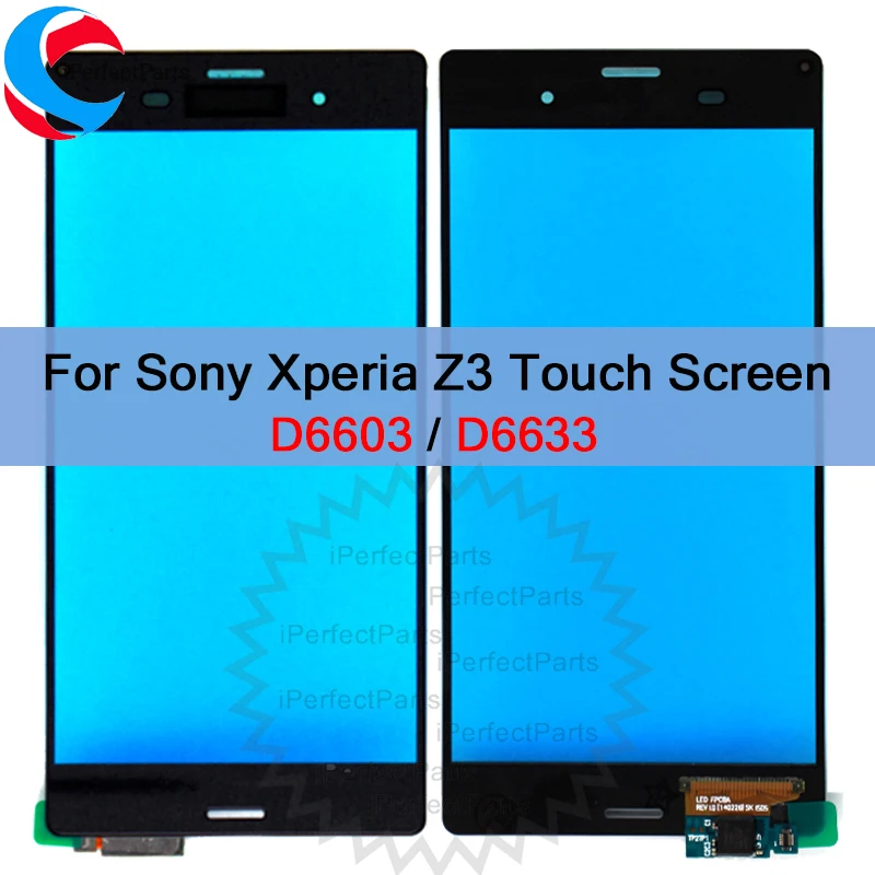 Сенсорный экран 5 2 дюйма для Sony Xperia Z3 дигитайзер стеклянная панель сенсорный