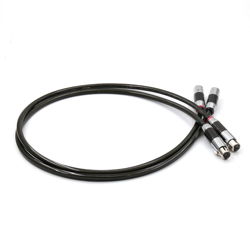 

Yarbo SP-PSC-3C Pure Silver XLR Audio cable with Carbon fiber XLR Connectors hifi XLR cable