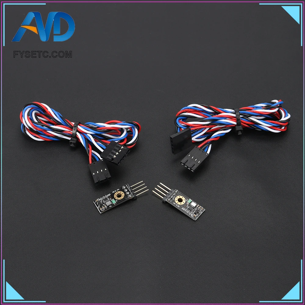2x лазерный датчик Prusa i3 3D принтер накаливания Sensor v0.2e обнаружение застревания
