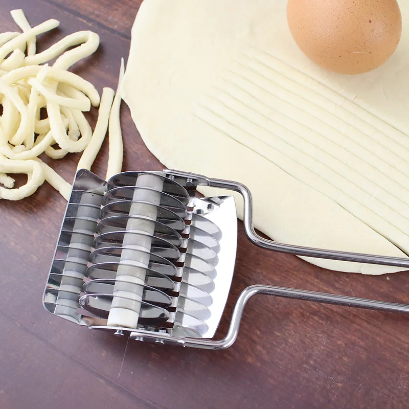 1 шт. прессовочная машина с нескользящей ручкой кухонные гаджеты производители лапша режущего ножа ручная секция шаллот резак кухонные аксессуары