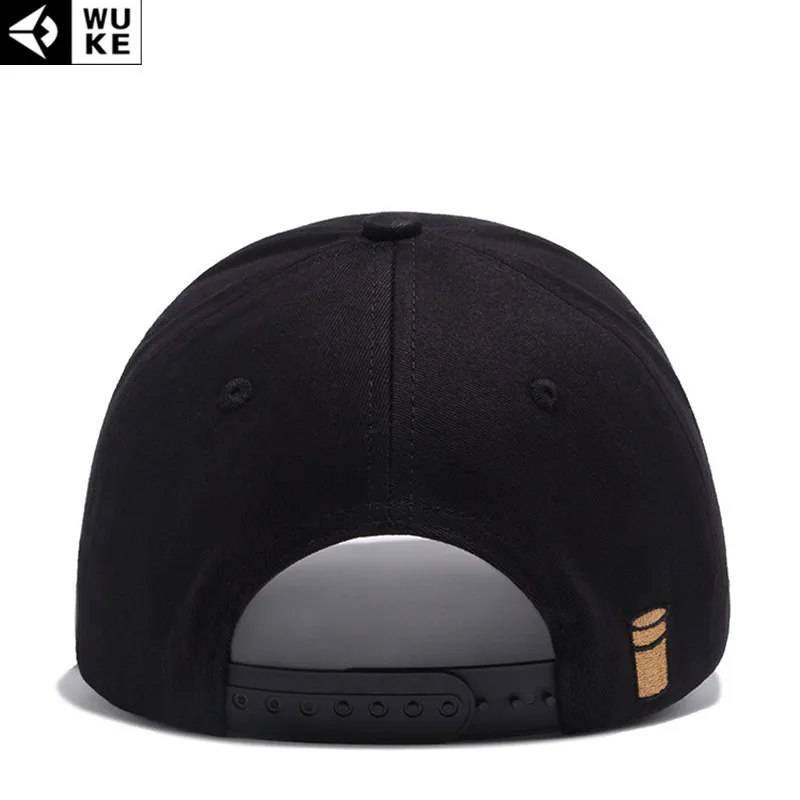 [WUKE] бренд Gorras Bone Бейсбол Кепки искусственная кожа Snapback Шапки для Для мужчин