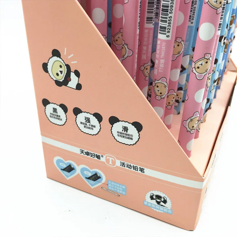 Милый каваи Rilakkuma кристалл пресс механический карандаш автоматическая ручка для письма рисования школьные офисные принадлежности студенческие канцелярские принадлежности