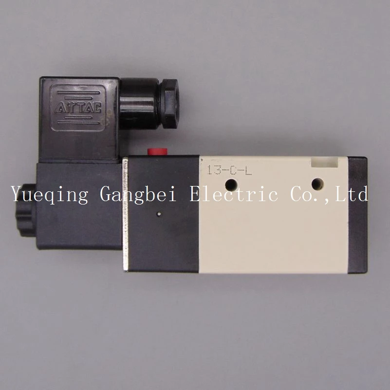 3V310-08 G1/4&quot 3Port 2Position Pneumatic Solenoid Valve Aluminum Alloy AC110V AC220V AC380V AC24V 24V DC 12V | Обустройство дома
