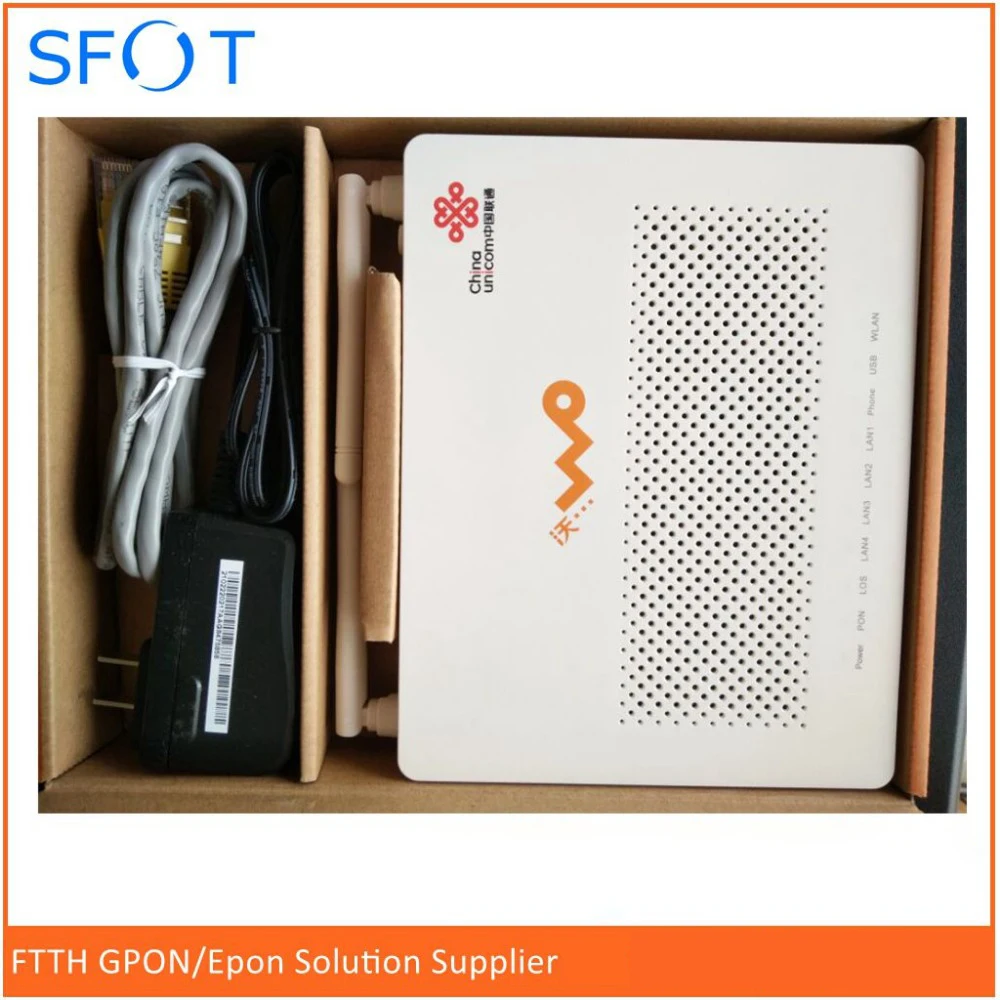 HG8347R Gpon Terminal ONU 1GE+3FE internet ports+ 1 phone port+wifi+USB H.248 &amp SIP double protocol English version | Мобильные