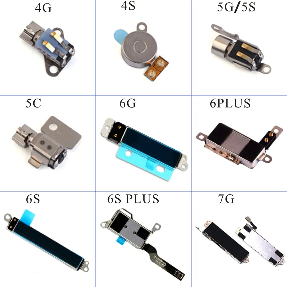 Гибкий кабель для вибратора iPhone 5 5s 5C SE 4 4s 6s 7 Plus запасной гибкий двигателя|Шлейфы