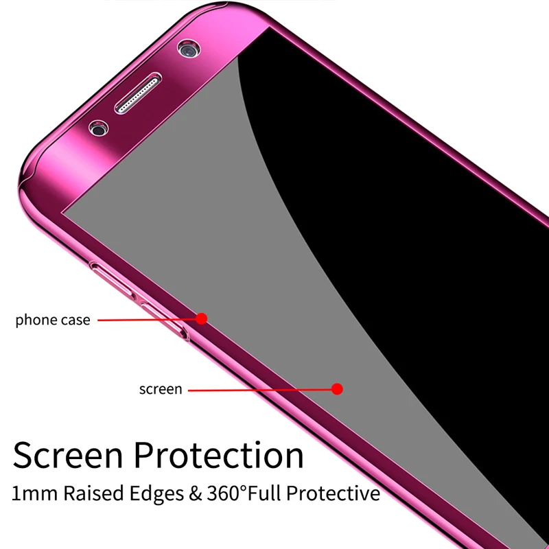 YueTuo Coque cover Case For Samsung galaxy S10 PLus lite S10Lite Plating Mirror Phone Luxury 360 all-inclusive drop covers