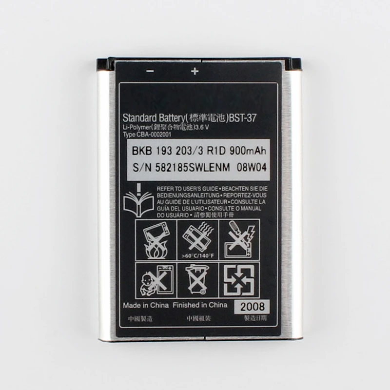 Оригинальный аккумулятор высокой емкости для телефона Sony Ericsson K758i Z300i W710i J220c K200c