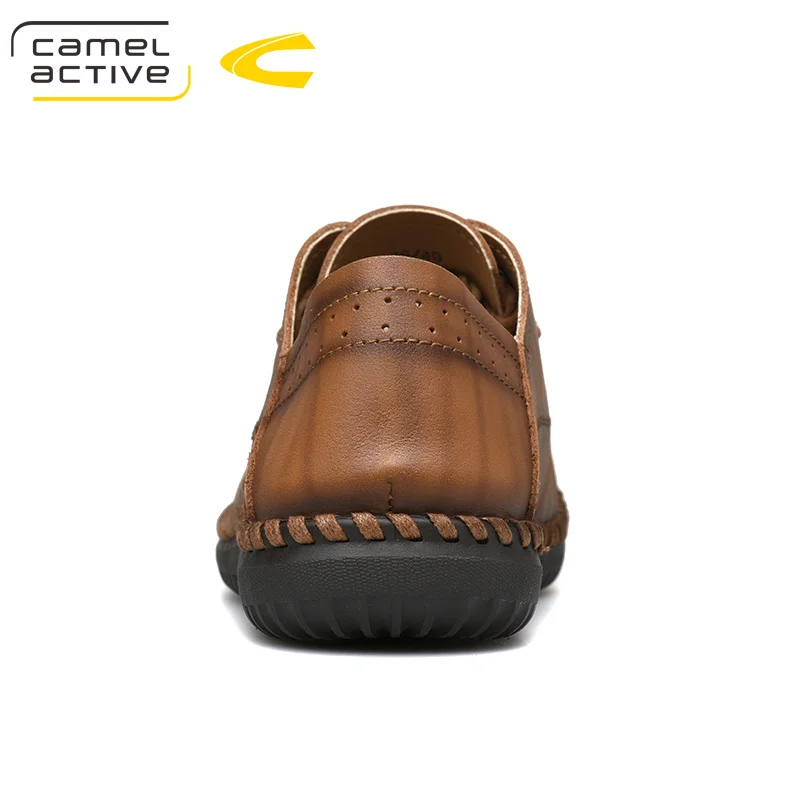 Мужские походные кроссовки Camel Active кожаные дышащие удобные водонепроницаемые
