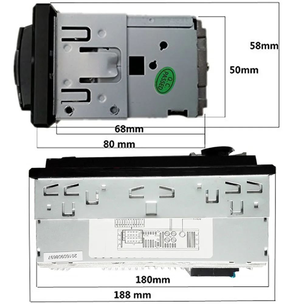MP3 автомобиля радио 12 V Bluetooth V2.0 JSD 520 стерео dash 1 Din FM Aux Вход приемник SD USB MMC игрок WMA