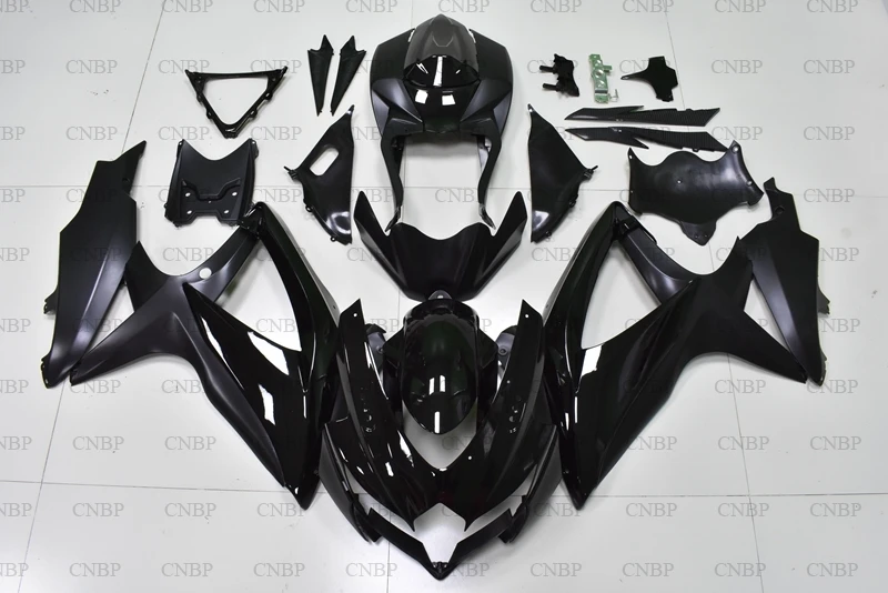 GSX R 600 09 10 Обтекатели для Suzuki GSXR600 2008 2010 K8 черный GSXR750 обтекатели|Полные комплекты
