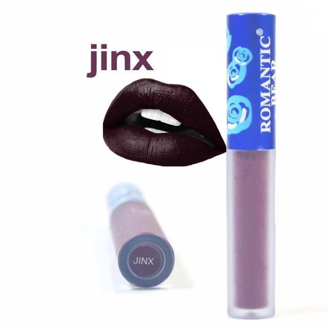 05 Jinx Романтический медведь 12 цветов Матовая Обнаженная сексуальная губная помада шелковистый красный бархат голый губы Batom долговременная красота красочная губная помада - Цвет: 05 Jinx