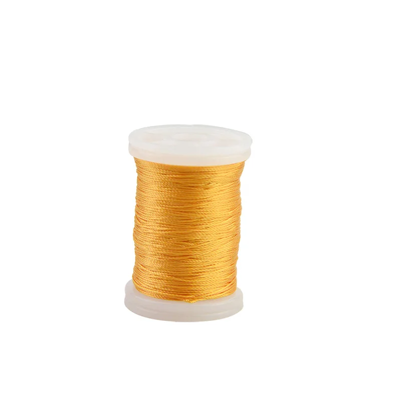 Gold 2 шт., 120 м/рулон, для стрельбы из лука, Подпорная нить, шнур, защита для лука, нить для стрельбы, аксессуары для практики - Цвет: Gold