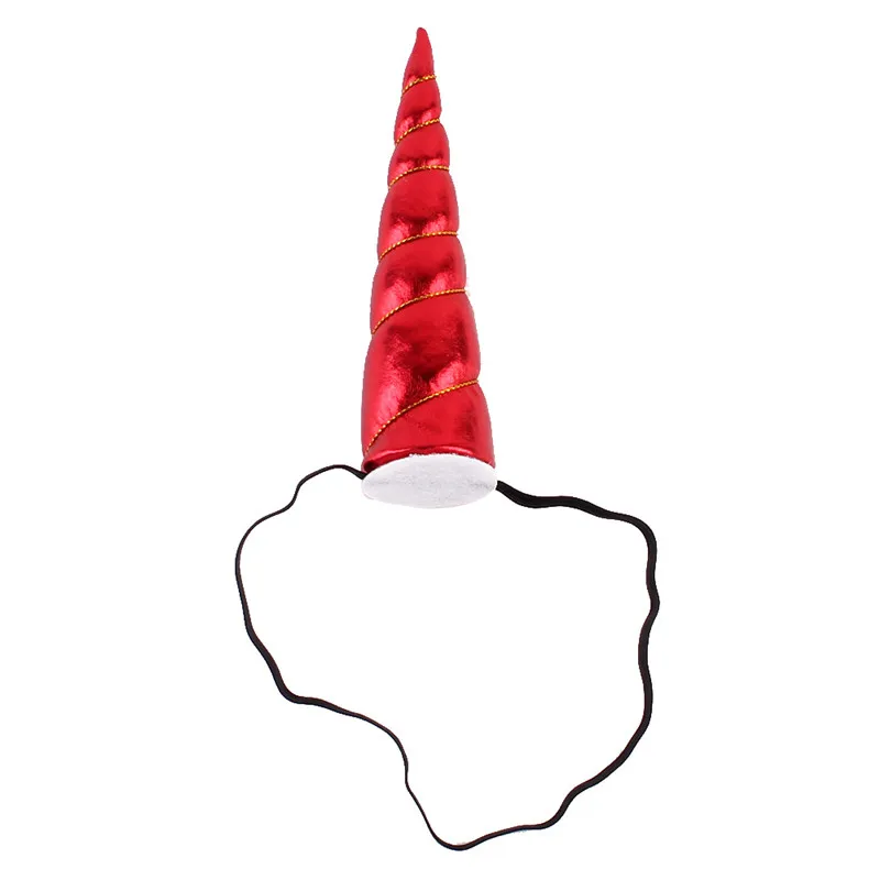 15 дюймов цветной ободок с рогом Единорог для волос шляпы детской вечеринки день