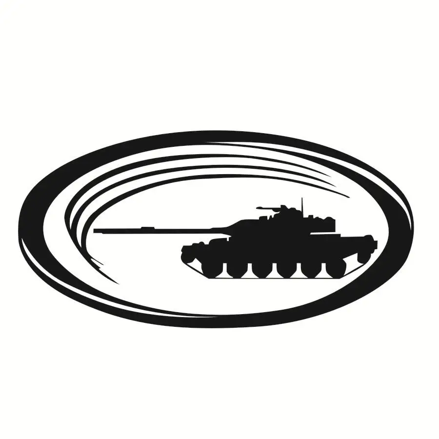 Фон для дивана виниловые настенные Стикеры военный Забавный танк самоклеющиеся