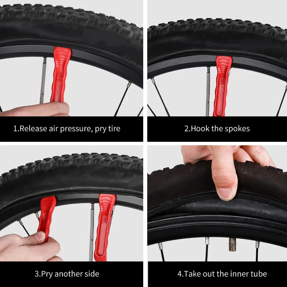 WEST BIKING рычаг для велосипедных шин легкий рычаг для шин MTB дорожный велосипед инструмент для ремонта колес инструмент для удаления шин инструменты для велосипеда