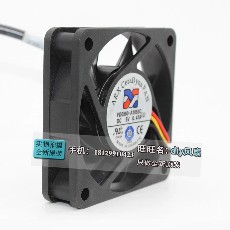 Новинка для ARX FD0560 A1053C 5 в 0.47A 6015 6 см кулер охлаждения|cooling fan|fan cooling6cm fan |