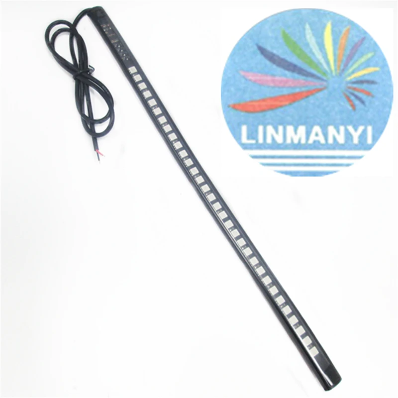 Новый 12V светодиодный 7 цветов ленты 32 5050 SMD Водонепроницаемый гибкий светильник