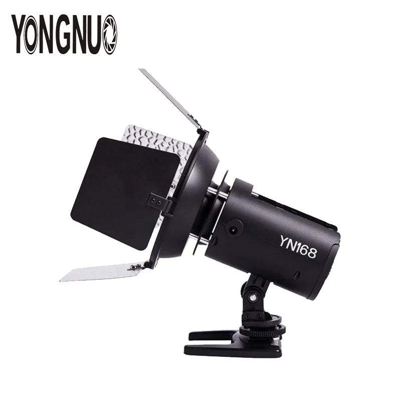 Светодиодная студийная камера YONGNUO YN168 видеосъемка с 4 цветными пластинами для Canon