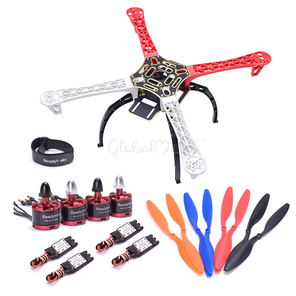 Набор рамок для квадрокоптера F450 450 мм PCB и двигатель 2212 920kv 30A simonk ESC с GPS M8N|Детали