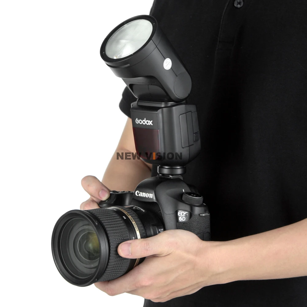 Предпродажа Godox V1 Speedlight V1C V1N V1S ttl HSS 1/8000 s литий-ионный Батарея Вспышка Speedlite для Canon Nikon sony